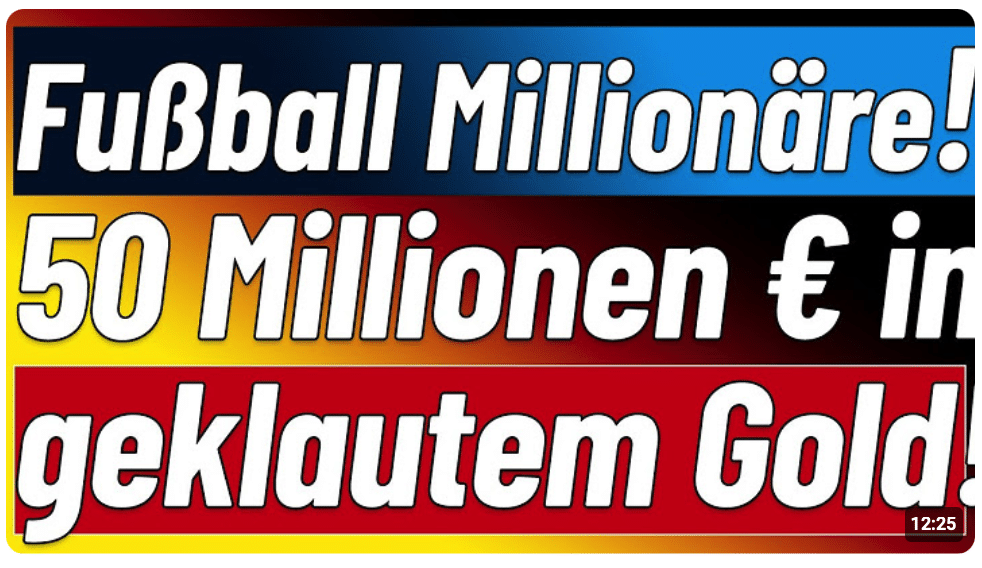 GU türkisch SV Pforzheim! dahin ging all das geklaute Gold. So wird man also Fußball Millionär!
