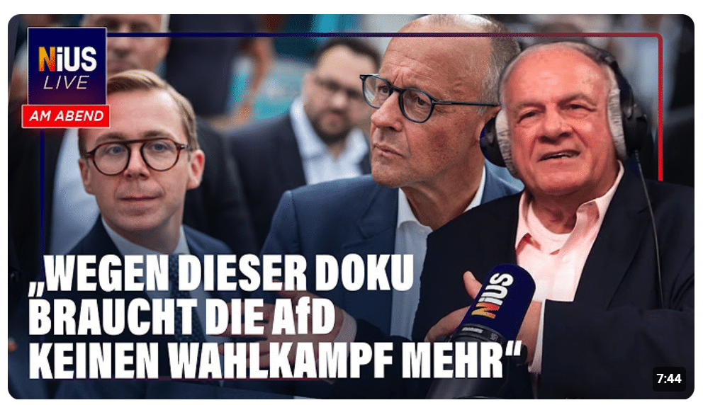 Peter Hahne reagiert auf peinliche CDU-Doku im ZDF