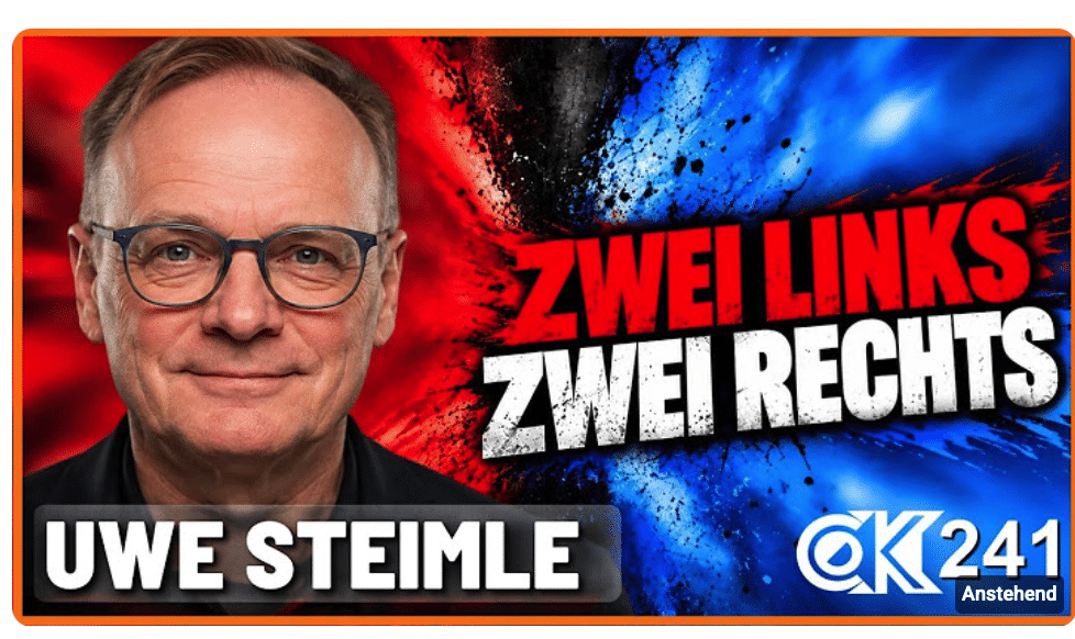 zwei links – zwei rechts | Steimles Aktuelle Kamera #241 – Uwe Steimle