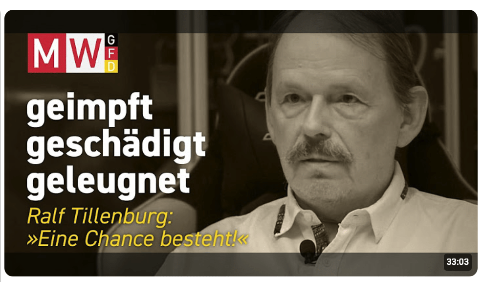 Ralf Tillenburg: Eine Chance besteht.