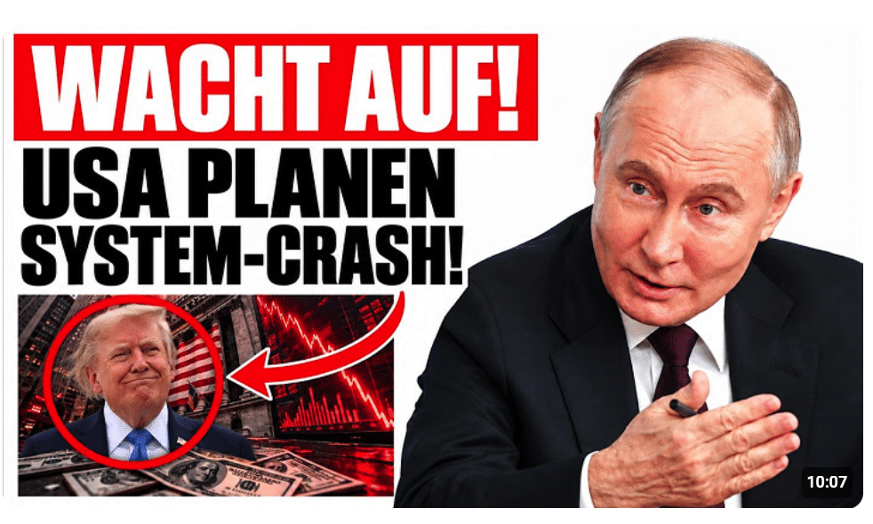 ENTHÜLLT: USA PLANEN SYSTEM-CRASH!? Putin-Insider warnt! BILLIONEN PLÜNDERUNG 2027!