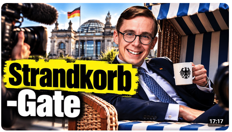 PHILIPP AMTHOR: Strandkorb-Gate!