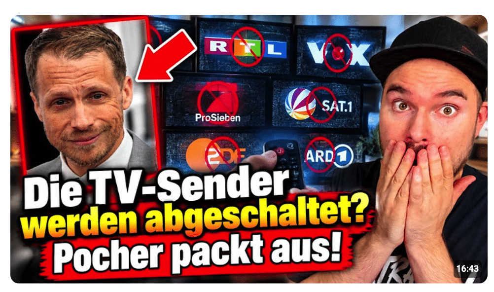 Die TV-Sender werden abgeschaltet? Pocher packt aus!