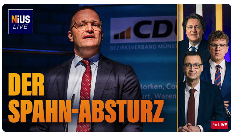 Bundespräsident Steinmeier beschimpft Mehrheit als Vulgär-Demokraten I NIUS Live, 29.09.26