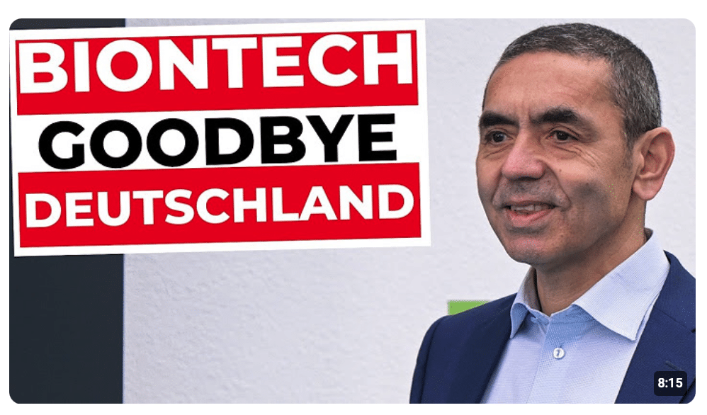 RAUS AUS DEUTSCHLAND: Milliarden kassiert, Arbeiter gefeuert! | BioNTech Werksschließung