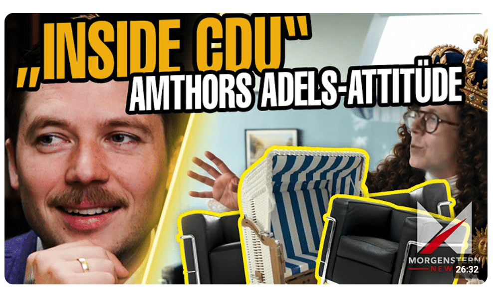 Amthor der Sonnenkönig – 30.000 Euro Designer-Sofas inkl. handgemachter Strandkorb