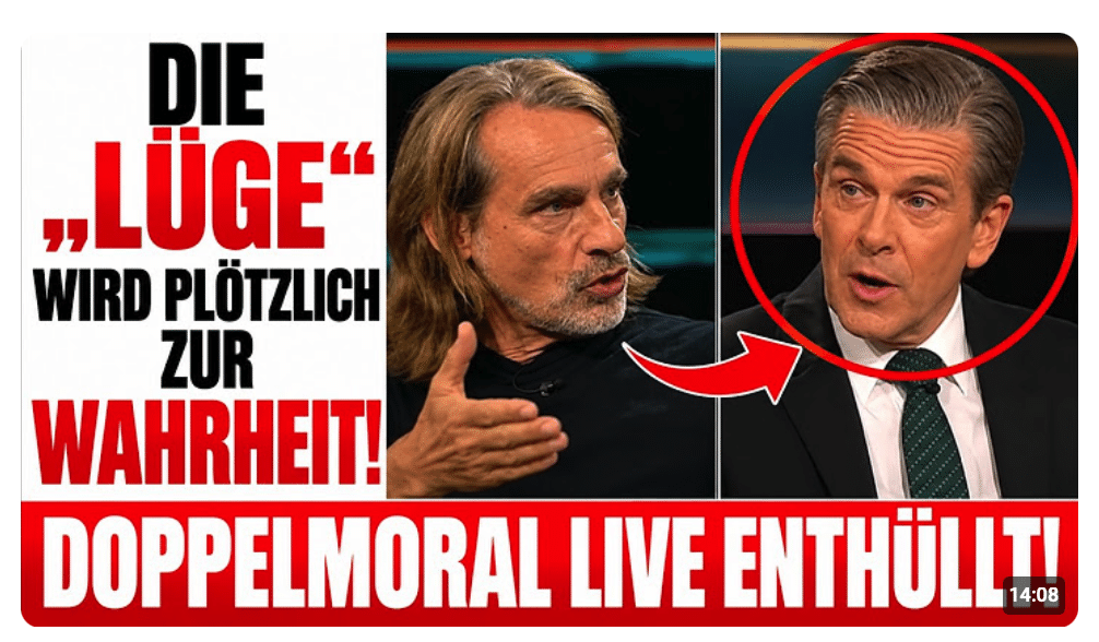 „Weidel beleidigen erlaubt – Habeck beleidigen strafbar?!“LANZ & PRECHT PACKEN AUS!