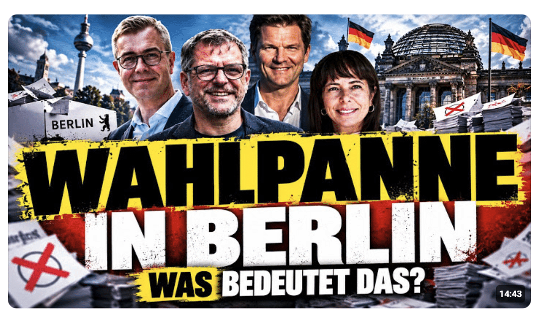 POLITIK: Wahlpanne in Berlin – was bedeutet das?