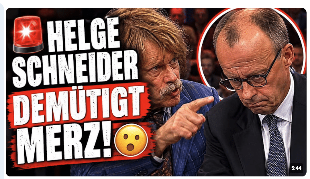 WELCHER MERZ? Helge Schneider demütigt MERZ!