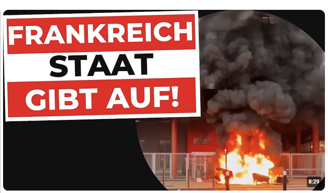 Bald in Deutschland? Brennende Schulen & blutige Straßen! | Jugendkrawalle in Frankreich