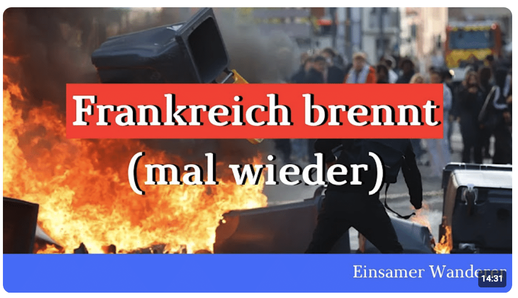 „Im Namen Allahs, tötet sie!“ – ganz normale Schülerproteste in Frankreich???