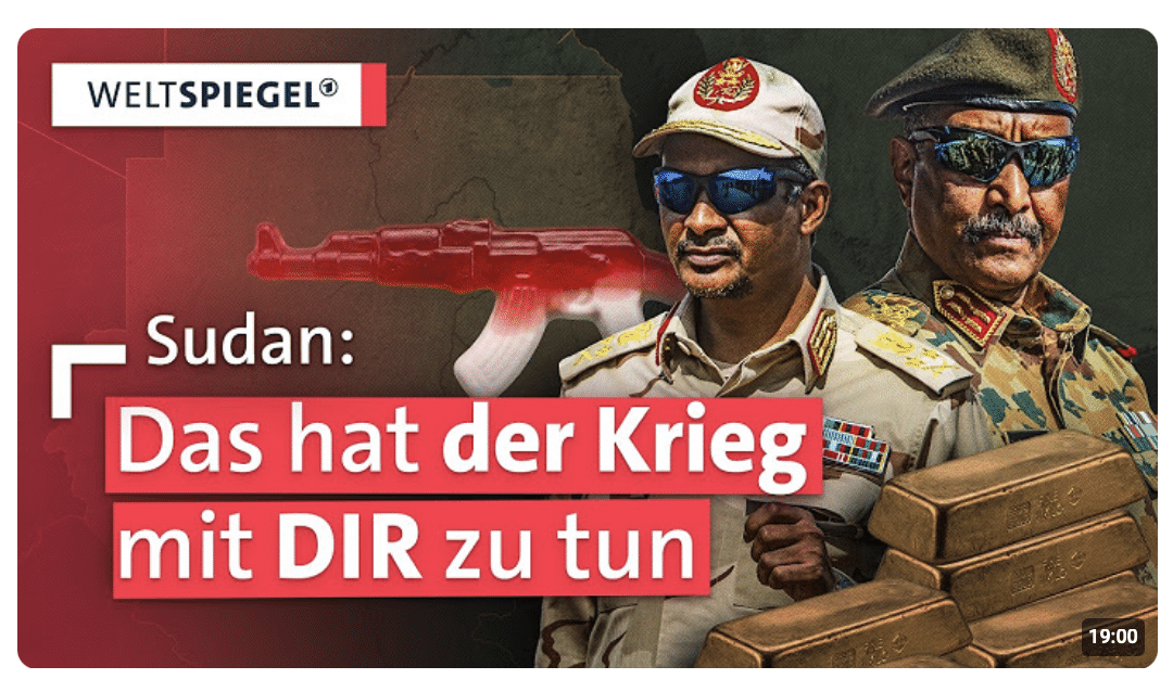 Warum der Krieg im Sudan nicht endet | Weltspiegel