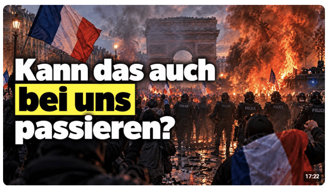 FRANKREICH: Kann das auch bei uns passieren?