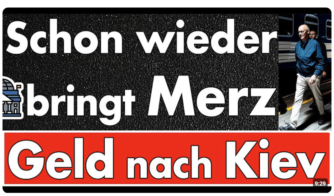 Merz & Reiche in Kiew: 100 Milliarden später verspricht er weiter Hilfe – Deutschland muss sparen