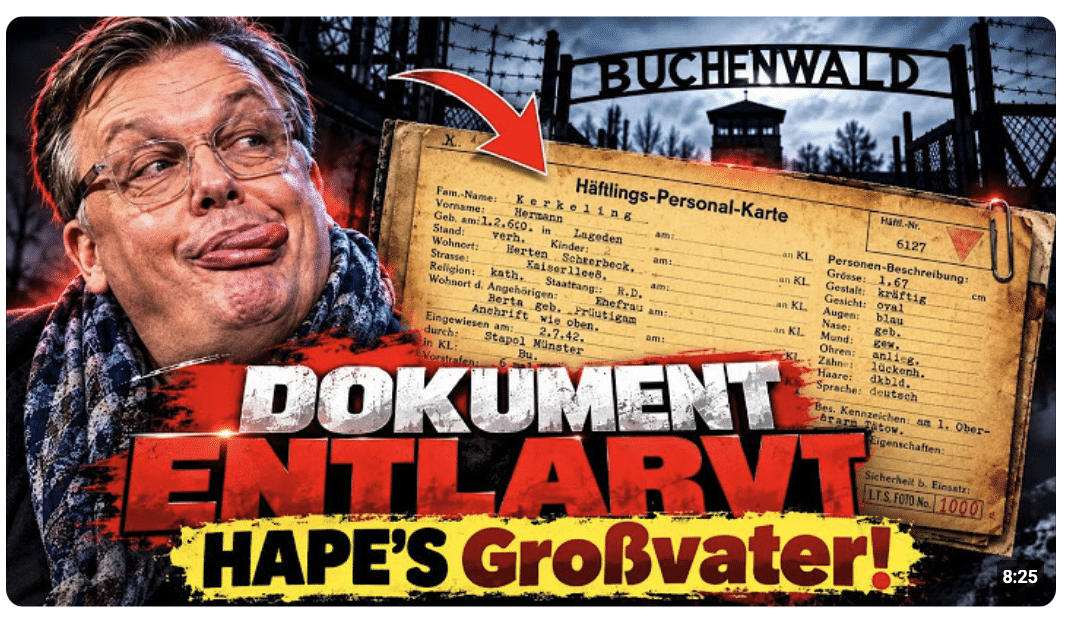 HÄFTLING’S KARTE Die WAHRHEIT hinter KERKELING’S Großvater!