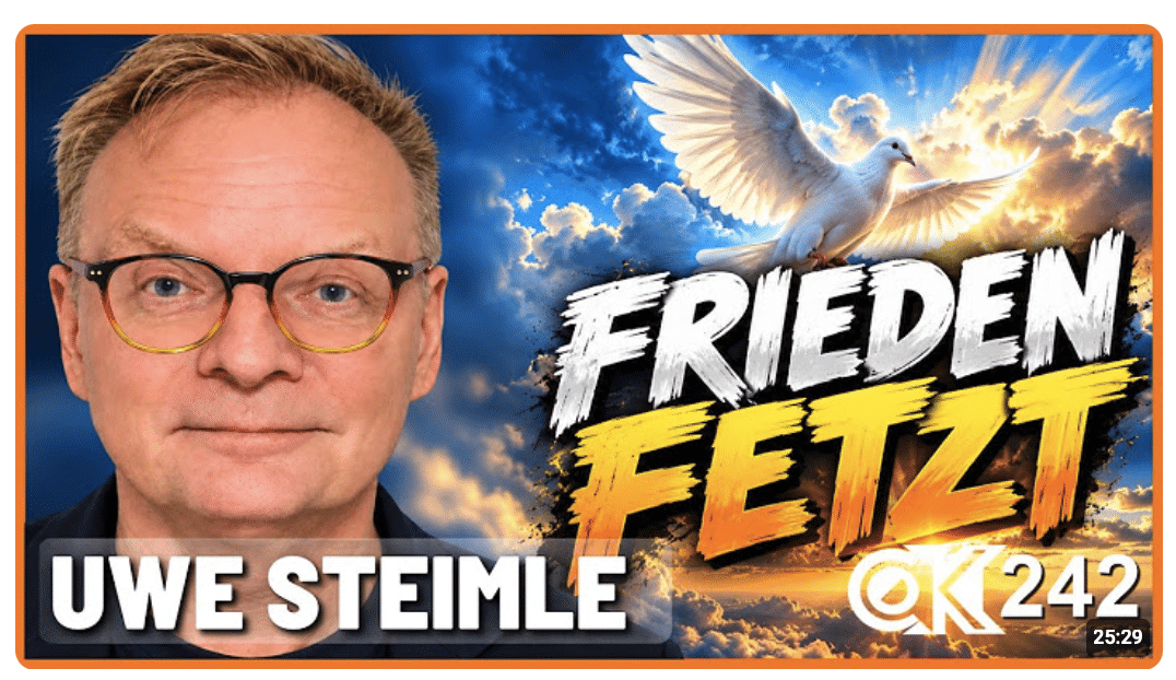 FRIEDEN FETZT | Steimles Aktuelle Kamera #242 – Uwe Steimle