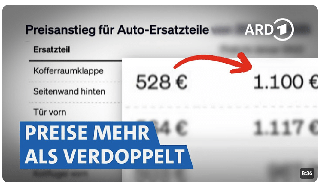 Auto kaputt, kein Ersatzteil: Warum Reparaturen heute oft ewig dauern | Marktcheck SWR
