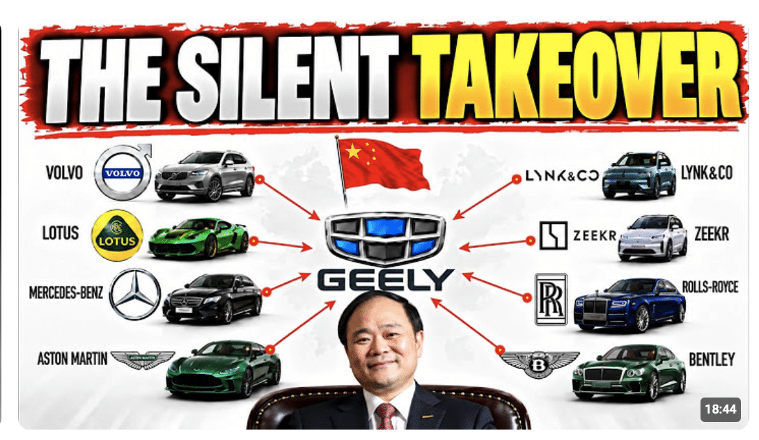 Geely: The Secret Empire Buying the World’s Car Brands
