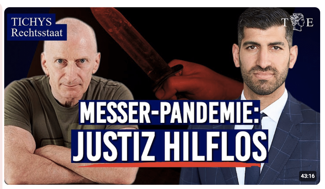 Explosion der Messergewalt: Die harte Realität, die sich vor deutschen Gerichten abspielt