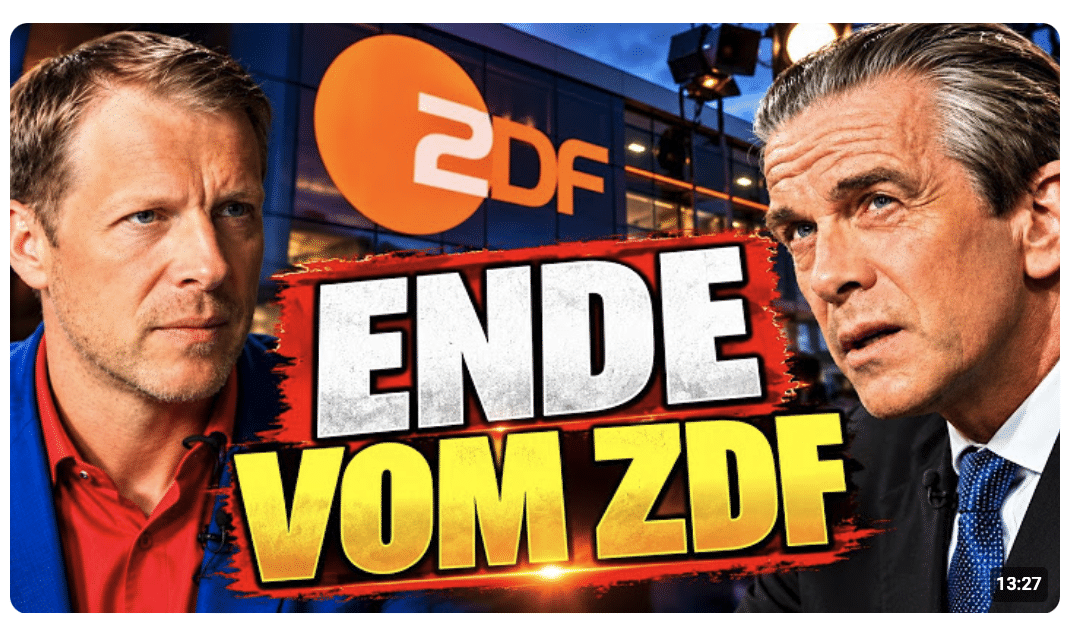 ALS POCHER ÜBER DIE INSOLVENZ VON ARD & ZDF AUSPACKT, WIRD LANZ KREIDEBLEICH!