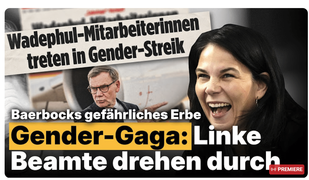 Plötzlich Gender-Rebellion: Annalena Baerbocks späte Rache