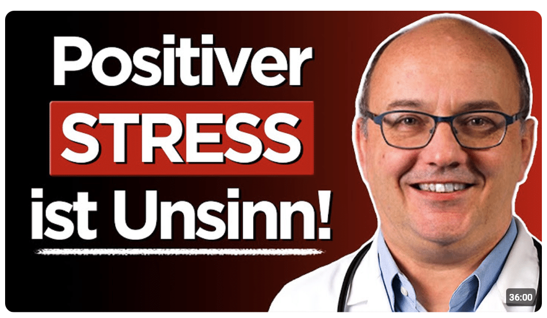 Die Lüge vom positiven Stress: Doch viel gefährlicher? | Dr. Simon Feldhaus