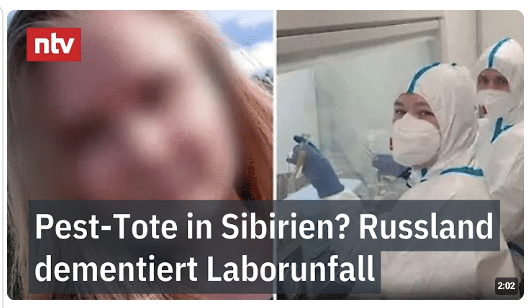 Eine 28-jährige Laborantin arbeitet an der Bekämpfung von Pest in Sibirien und stirbt | ntv