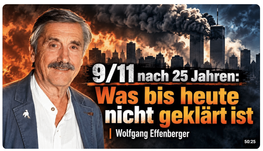 25 Jahre 9/11: Die offenen Fragen bleiben!
