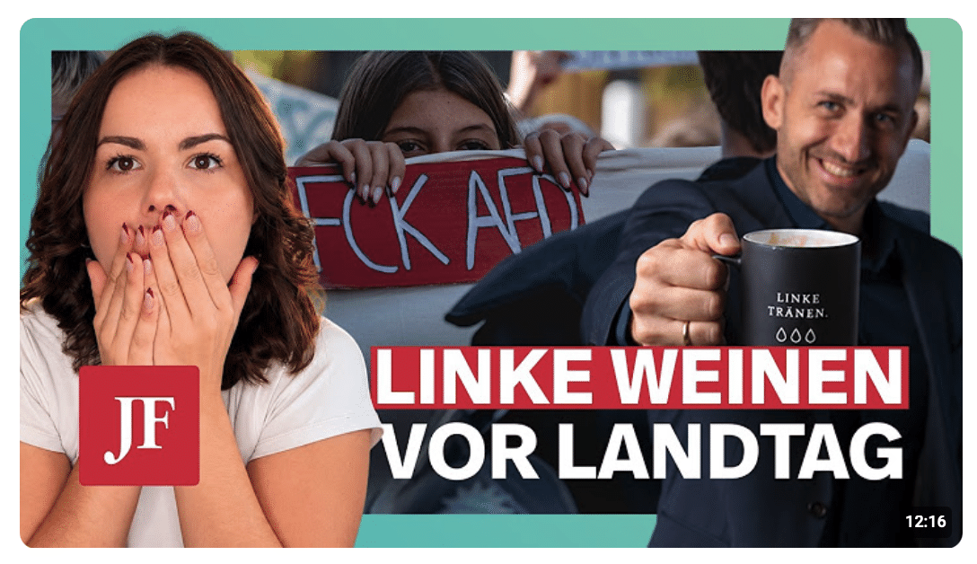 Erster AfD-Landtagspräsent und Linke drehen durch l Sachsen-Anhalt