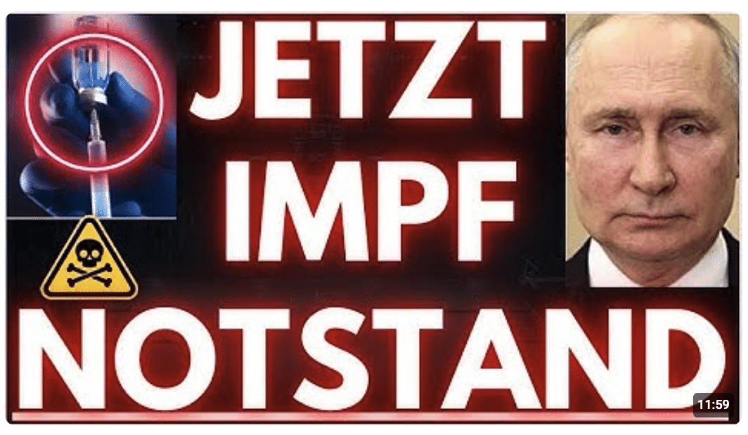 AB SOFORT: NEUE mRNA IMPFUNG gegen PANDEMIE AUSBRUCH! NOTSTAND MAßNAHMEN verschärft!
