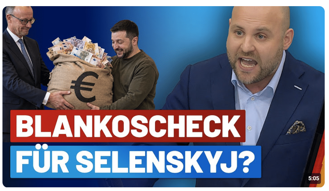 Merz liebt die Ukraine mehr als Deutschland! – Markus Frohnmaier platzt der Kragen – AfD-Fraktion