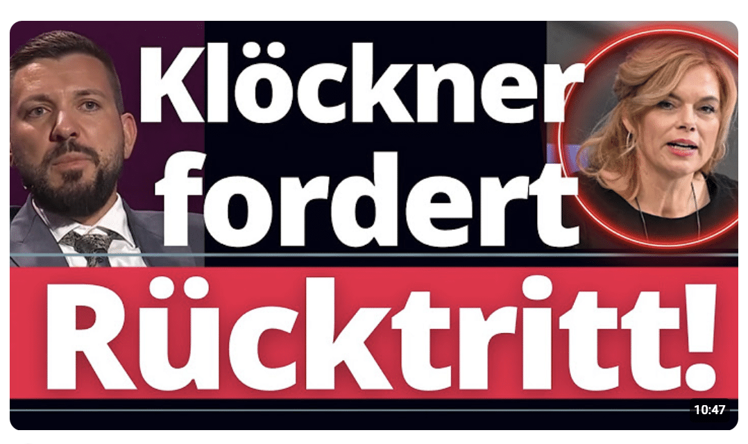 Klöckner über Tobias Rausch: „Völlig unangebracht!“