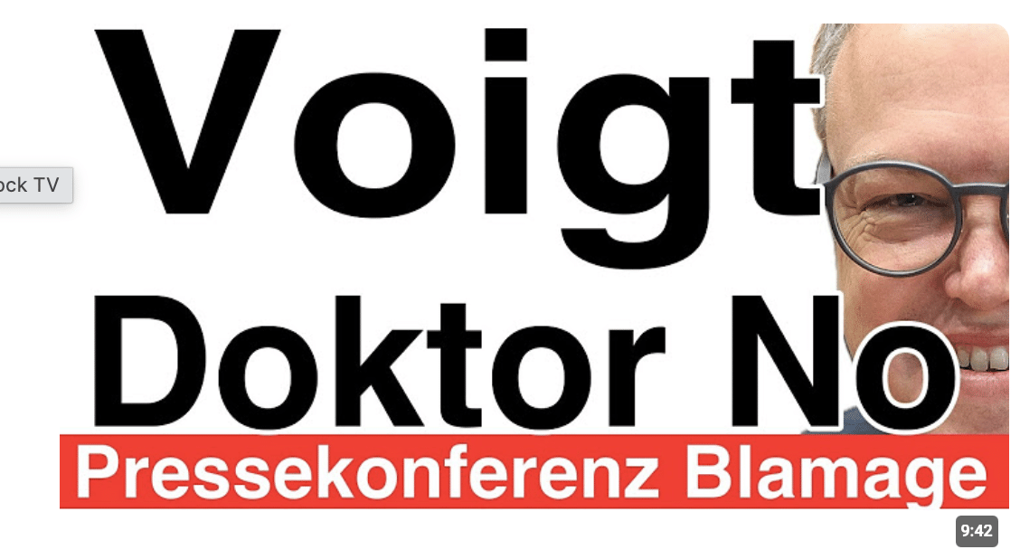 Dr. No Voigt Peinlich Fremdscham 