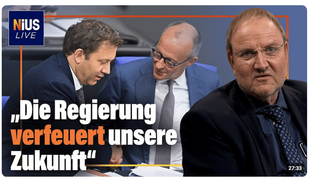 „Die Regierung verfeuert unsere Zukunft“ – Ralf Schuler rechnet ab 
