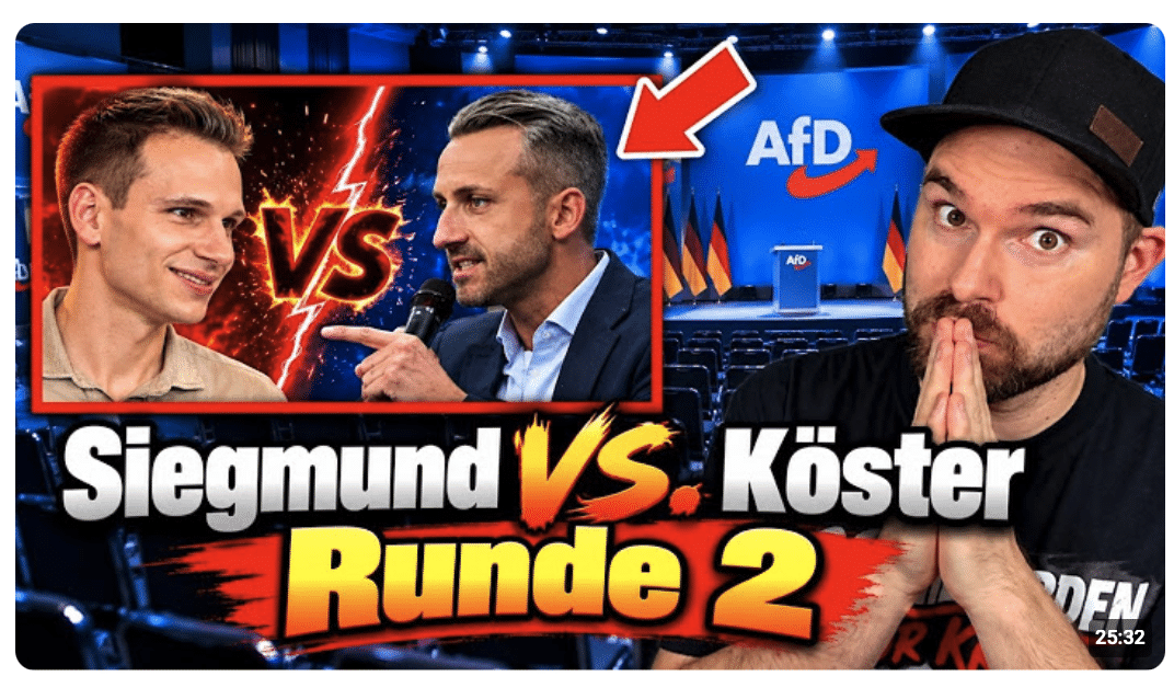 Siegmund VS. Köster Runde 2!