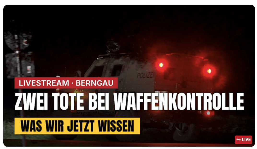 ZWEI TOTE bei Waffenkontrolle – was wir jetzt wissen | LIVE