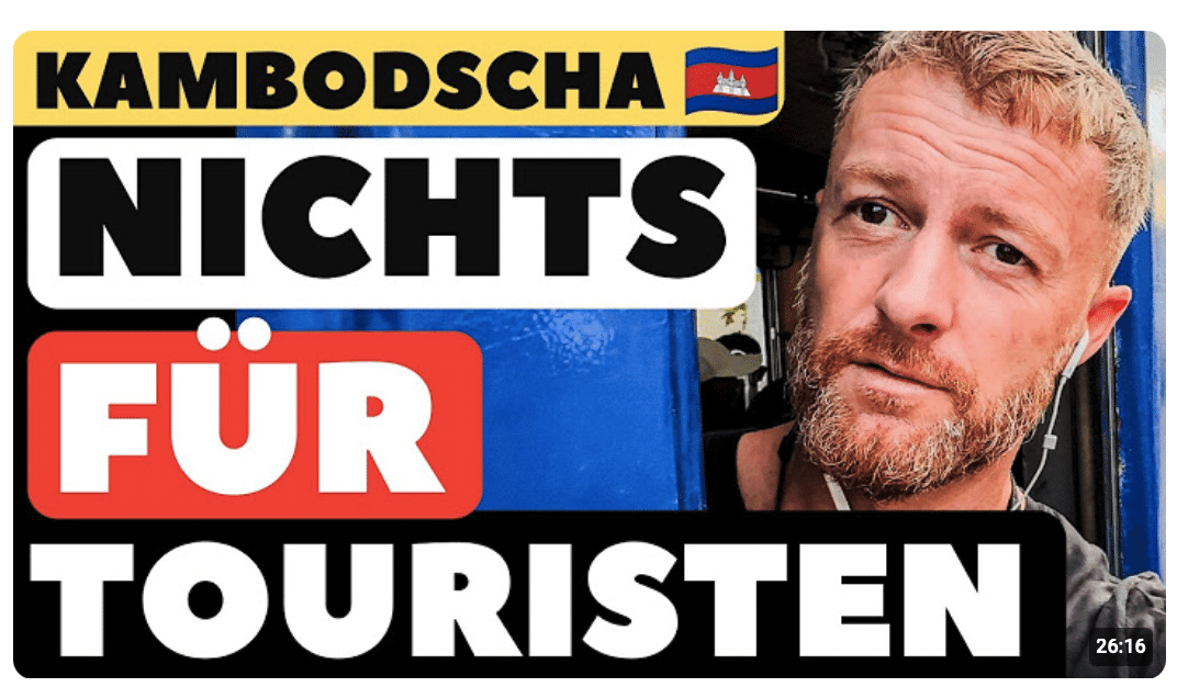 Ich fahre mit dem schlimmsten Zug durch Kambodscha 
