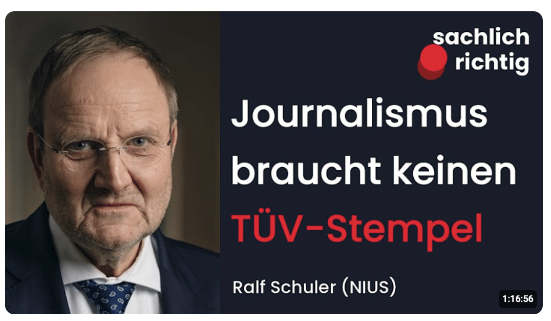 Eine 40-Prozent-Partei ist die Mitte – sagt Ralf Schuler, Politik-Chef von Nius