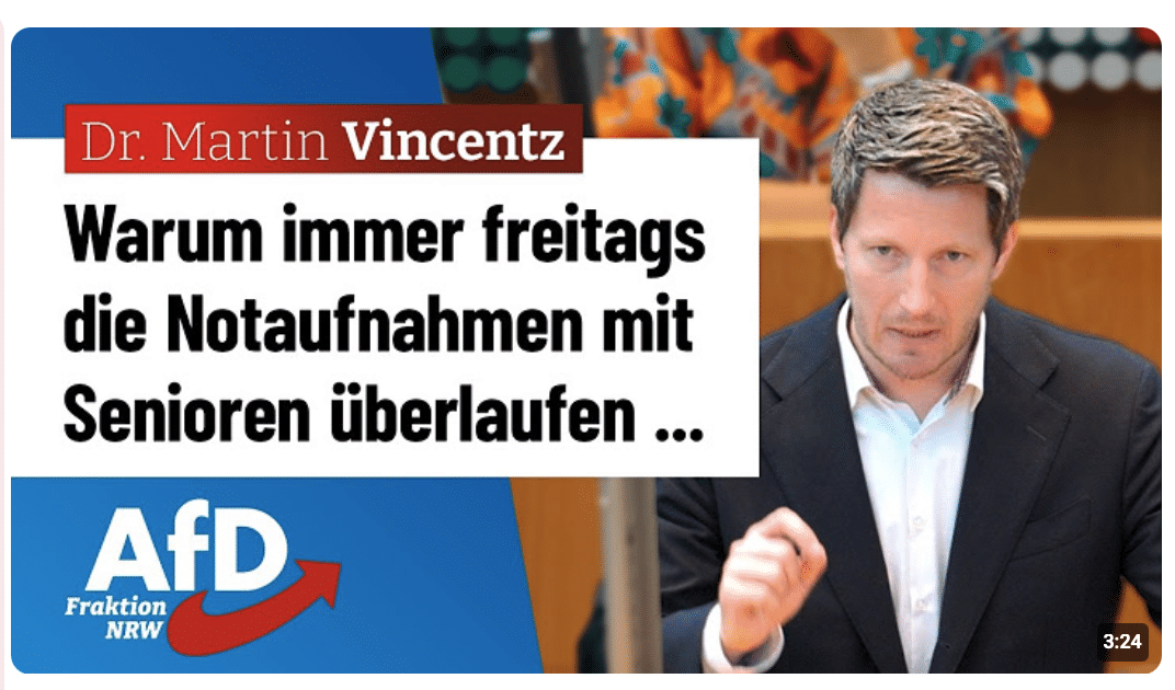Sie hatten keinen Unfall! – Dr. Martin Vincentz (AfD)