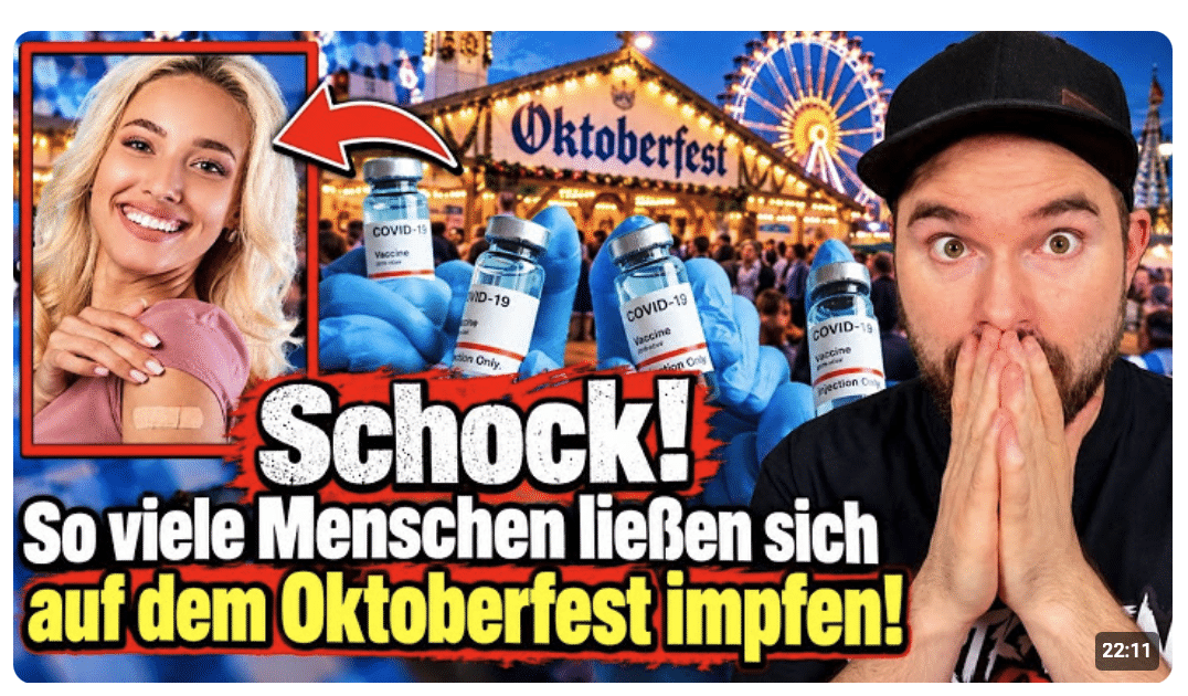 Schock! So viele Menschen ließen sich auf dem Oktoberfest impfen!