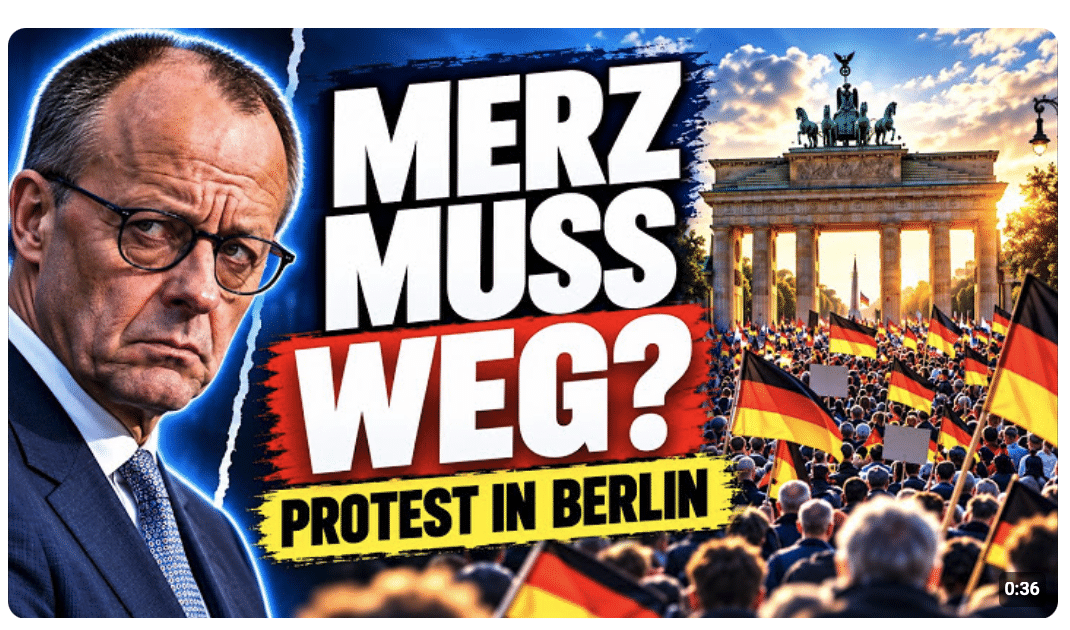 Demo in Berlin: „Merz muss weg!“ – Protest gegen die Bundesregierung