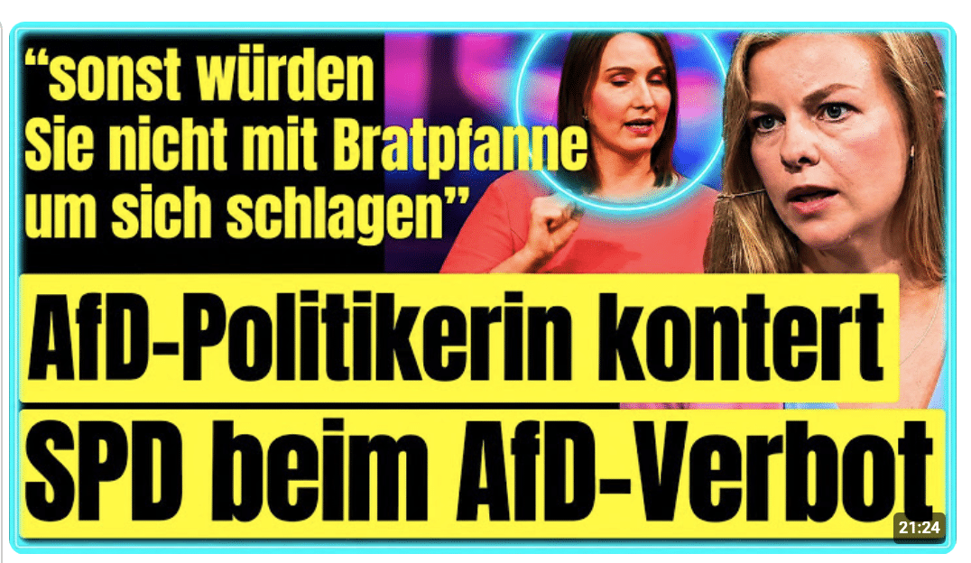 MDR-Debatte eskaliert zwischen AfD und SPD: „sonst nicht mit Bratpfanne um sich schlagen“
