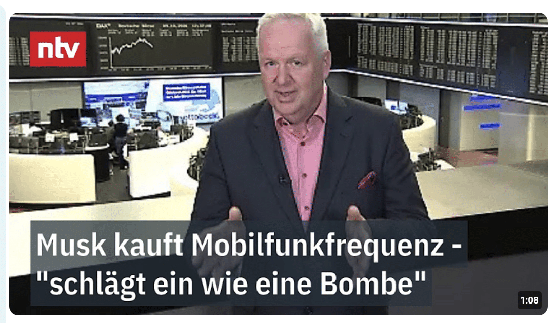 Konkurrenz im Mobilfunk kommt von oben: Musk will mit Starlink zum großen Anbieter werden | ntv