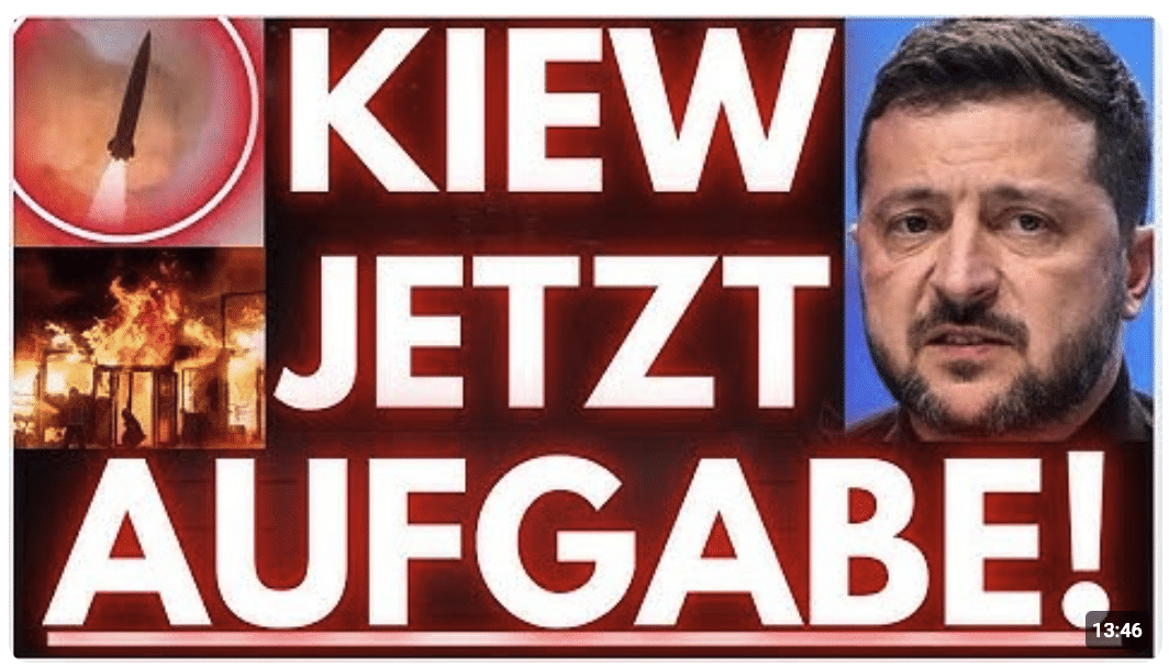 SELENSKY zur KAPITULATION gegen RUSSLAND gezwungen!? – MASSEN-FLUCHT BEGINNT!