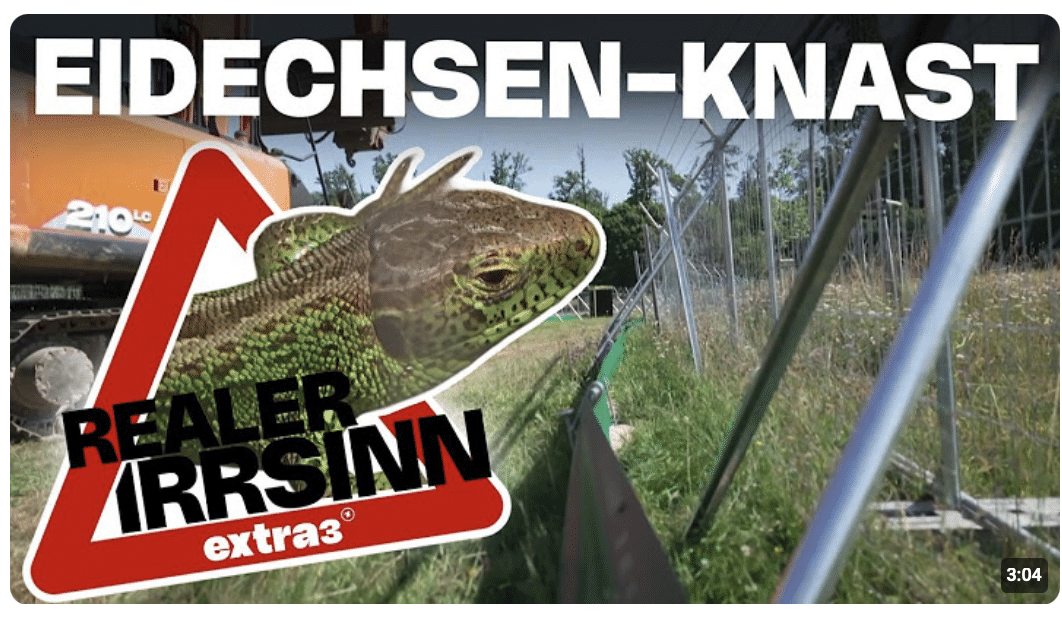 Realer Irrsinn: Drei Zäune für null Eidechsen in Reiskirchen | extra 3