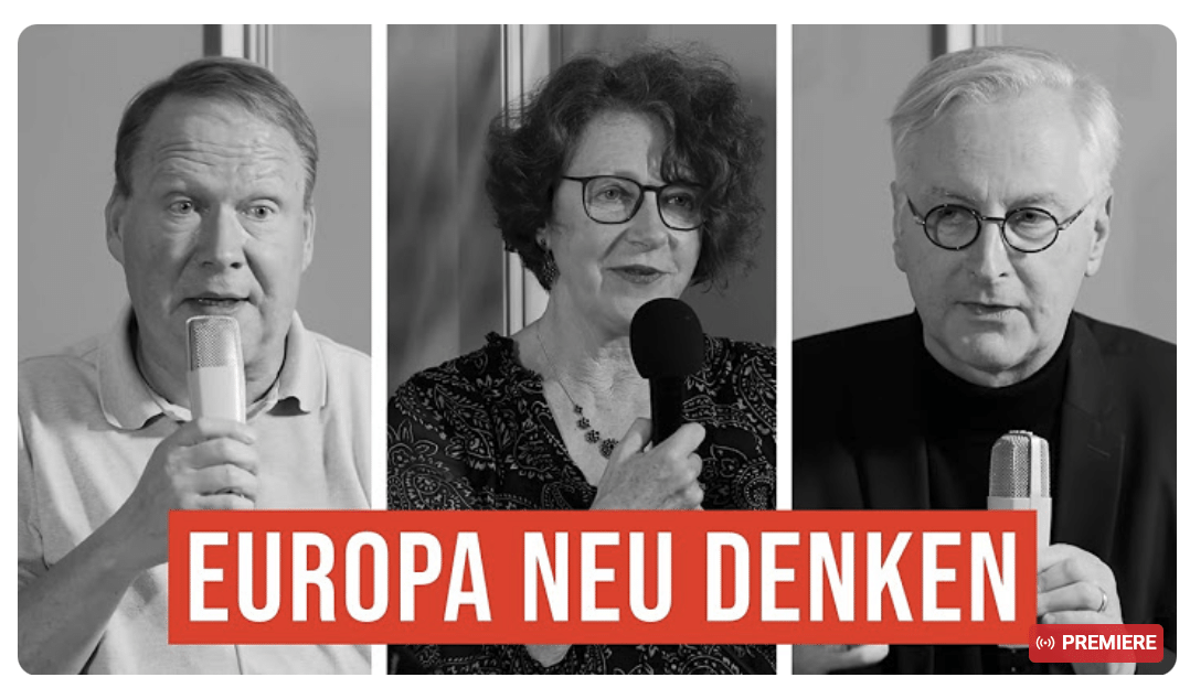 Europa neu denken | Ulrike Guérot, Max Otte und Carlos A. Gebauer