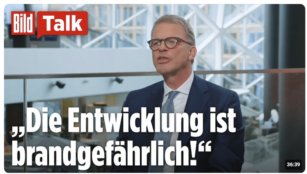 Deutsche-Bank-Chef Christian Sewing im BILD-Gespräch: „Wir können dieses Land reformieren, ABER …“
