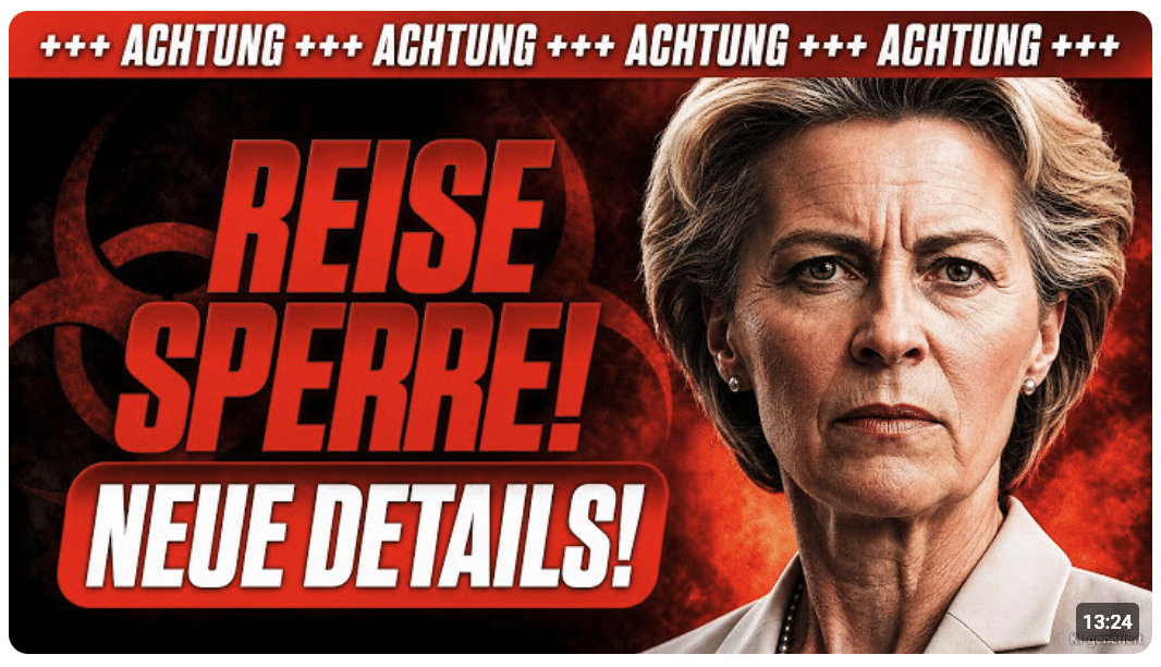 OFFIZIELL: REISEVERBOT! DAS kommt jetzt auf UNS ALLE zu!