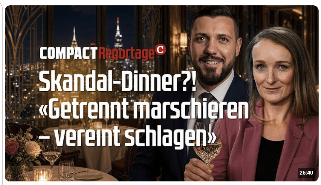Skandal-Dinner: AfD & BSW an einem Tisch! 