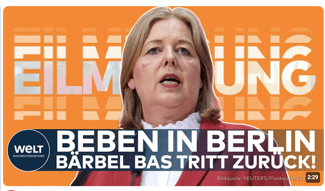 DEUTSCHLAND: Polit-Beben am Morgen! Bärbel Bas tritt von beiden Spitzenämtern zurück | EILMELDUNG
